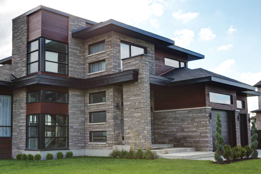 residential, Modern stone